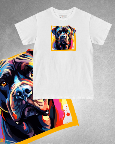 TRICOURI CÂINI "COLOURFUL" - Tricou Cane Corso
