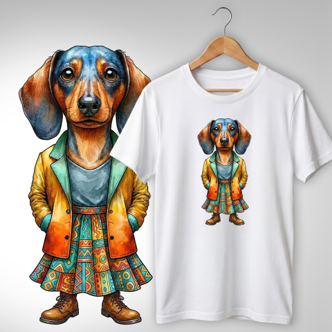 Căței Quirky - TRICOU CĂȚEL QUIRKY