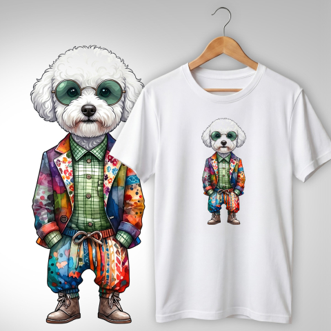 Căței Quirky - TRICOU CĂȚEL QUIRKY