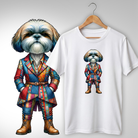 Căței Quirky - TRICOU CĂȚEL QUIRKY