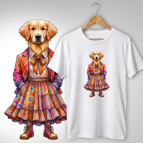 Căței Quirky - TRICOU CĂȚEL QUIRKY