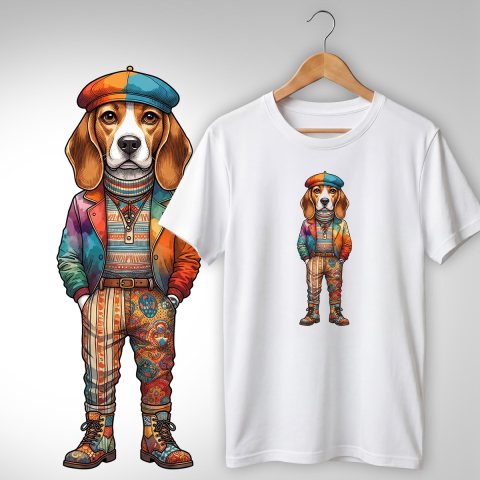 Căței Quirky - TRICOU CĂȚEL QUIRKY