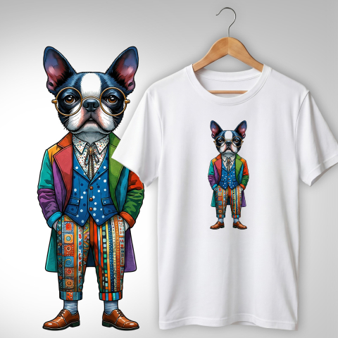 Căței Quirky - TRICOU CĂȚEL QUIRKY