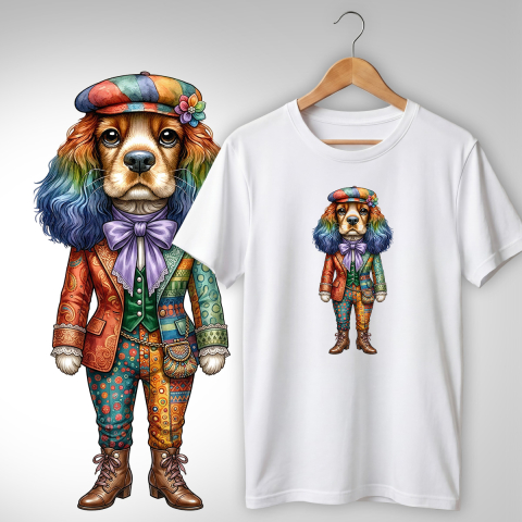 Căței Quirky - TRICOU CĂȚEL QUIRKY