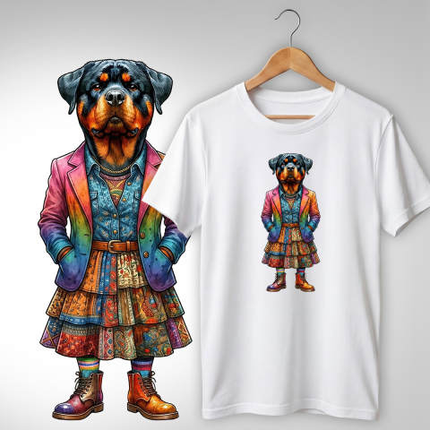 Căței Quirky - TRICOU CĂȚEL QUIRKY
