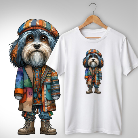 Căței Quirky - TRICOU CĂȚEL QUIRKY