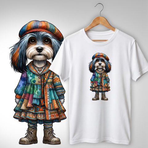 Căței Quirky - TRICOU CĂȚEL QUIRKY