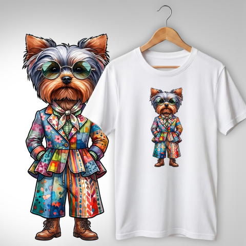 Căței Quirky - TRICOU CĂȚEL QUIRKY