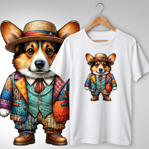 Căței Quirky - TRICOU CĂȚEL QUIRKY