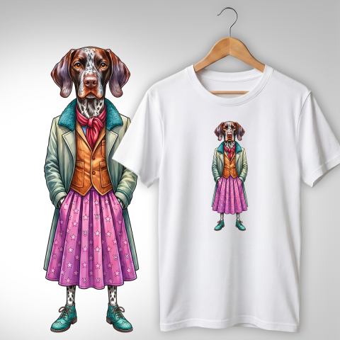 Căței Quirky - TRICOU CĂȚEL QUIRKY