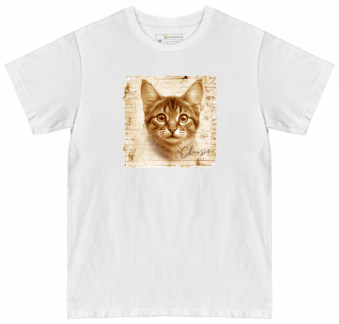 TRICOURI PISICI "VINTAGE" - Tricou Chausie