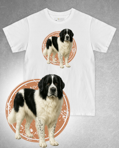 TRICOURI CU CÂINI - Tricou alb damă. Tricou alb bărbați. Tricou personalizat. Tricou bumbac 100%. Tricou Ciobănesc Bucovinean