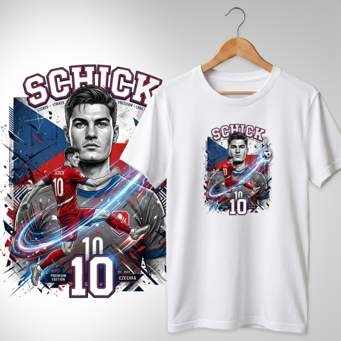 Fotbal 2026 - Tricou Czech - Schick