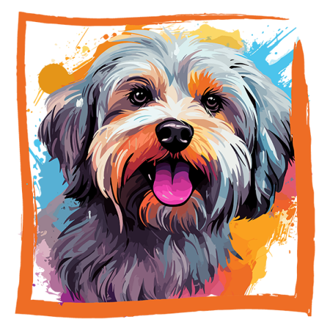 Tricou Dandie Dinmont Terrier [1]