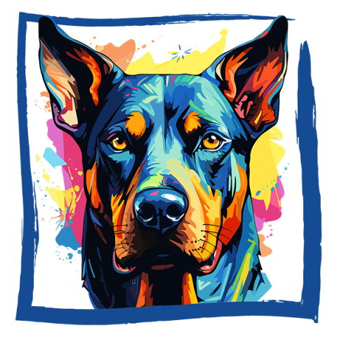 Tricou Doberman Pinscher [1]