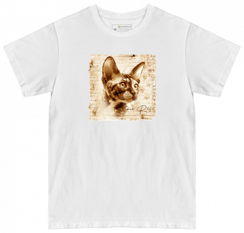 TRICOURI PISICI "VINTAGE" - Tricou German Rex