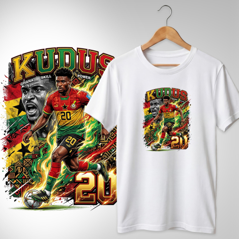 Fotbal 2026 - Tricou Ghana - Kudus