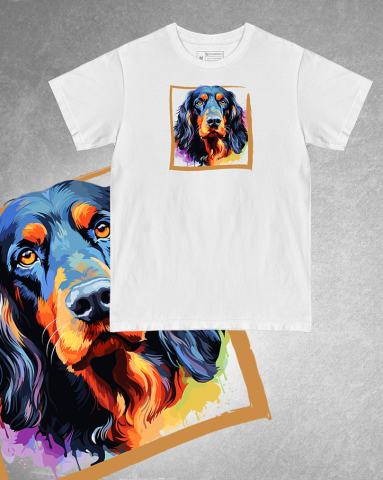 TRICOURI CÂINI "COLOURFUL" - Tricou Gordon Setter