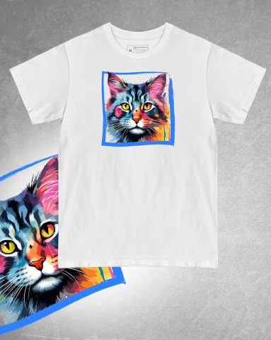 TRICOURI PISICI "COLOURFUL" - Tricou Highlander