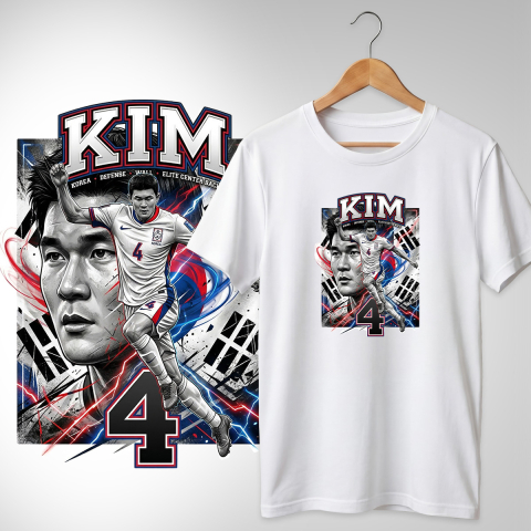 Fotbal 2026 - Tricou Korea - Kim