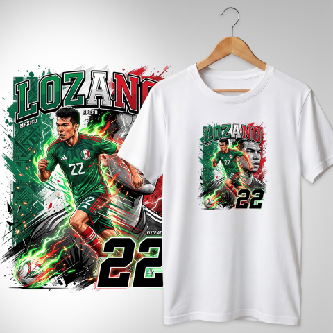 Fotbal 2026 - Tricou Mexico - Lozano