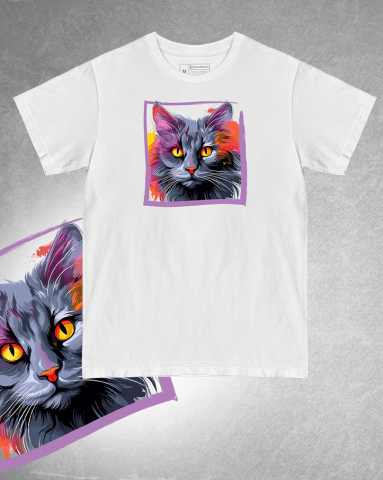 TRICOURI PISICI "COLOURFUL" - Tricou Nebelung