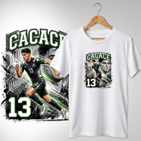 Fotbal 2026 - Tricou New Zealand - Cacace