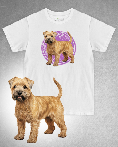 TRICOURI CU CÂINI - Tricou alb damă. Tricou alb bărbați. Tricou personalizat. Tricou bumbac 100%. Tricou Norfolk Terrier