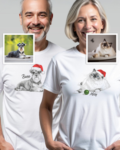 TRICOU PERSONALIZAT - TRICOU PERSONALIZAT CRĂCIUN PENTRU ADULȚI/COPII