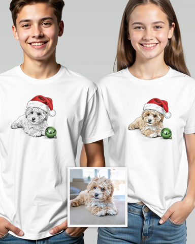 TRICOU PERSONALIZAT CRĂCIUN PENTRU ADULȚI/COPII [5]