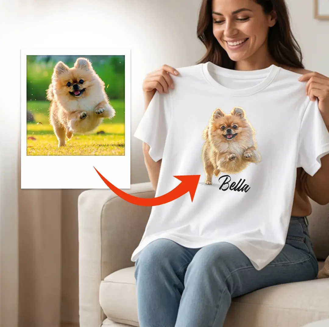 TRICOU PERSONALIZAT - TRICOU PERSONALIZAT DUPĂ FOTOGRAFIE