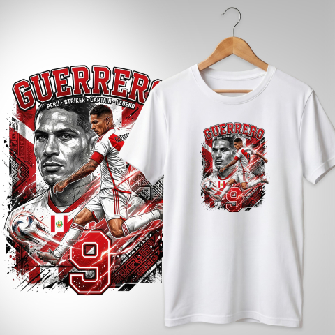 Fotbal 2026 - Tricou Peru - Guerrero