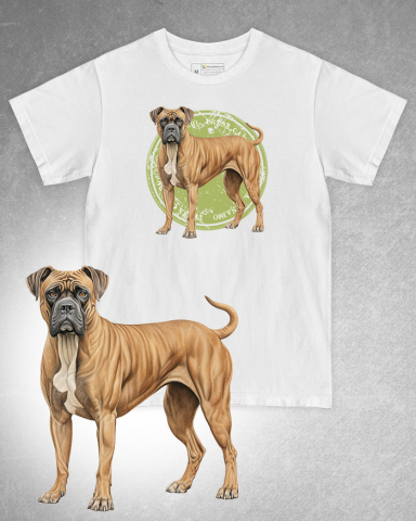 TRICOURI CU CÂINI - Tricou alb damă. Tricou alb bărbați. Tricou personalizat. Tricou bumbac 100%. Tricou Presa Canario