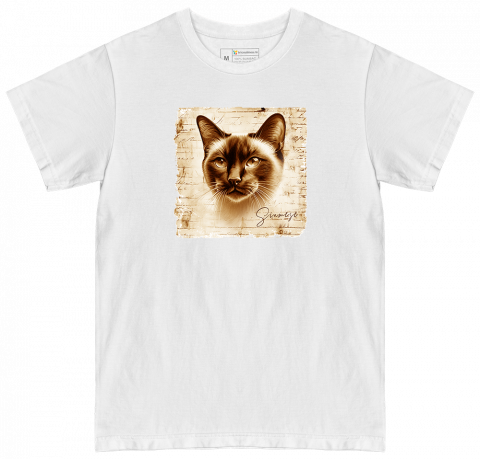 TRICOURI PISICI "VINTAGE" - Tricou Siamese