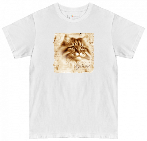 TRICOURI PISICI "VINTAGE" - Tricou Siberian