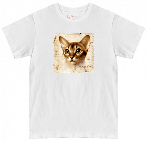 TRICOURI PISICI "VINTAGE" - Tricou Singapura