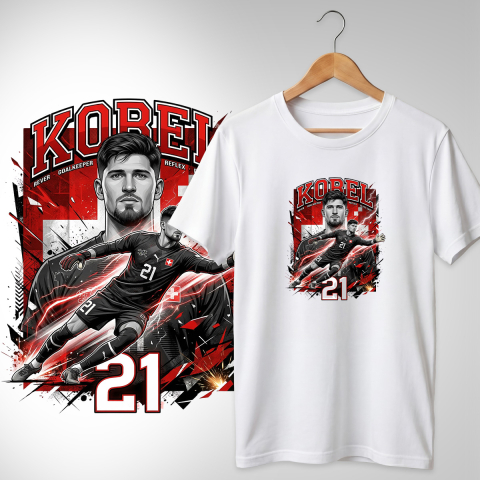 Fotbal 2026 - Tricou Switzerland - Kobel
