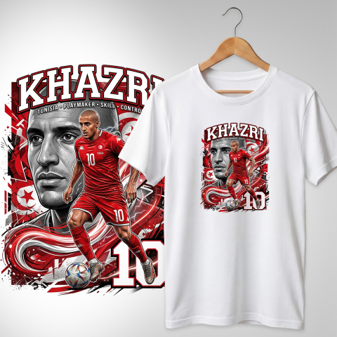 Fotbal 2026 - Tricou Tunisia - Khazri