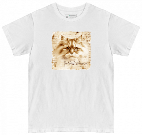 TRICOURI PISICI "VINTAGE" - Tricou Turkish Angora