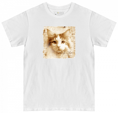 TRICOURI PISICI "VINTAGE" - Tricou Turkish Van