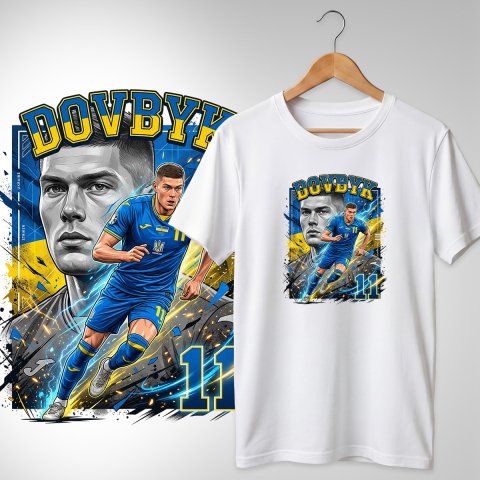Fotbal 2026 - Tricou Ukranie - Dovbyk
