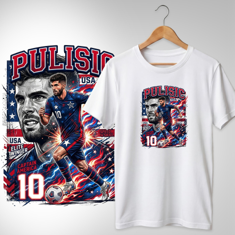 Fotbal 2026 - Tricou USA - Pulisic