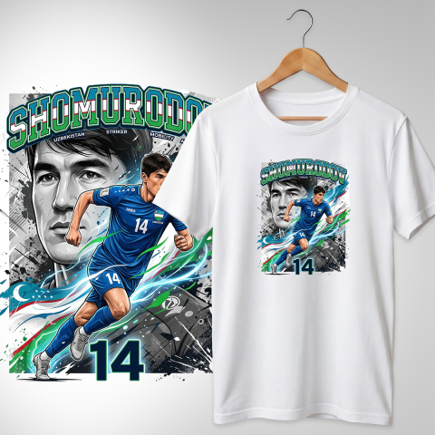 Fotbal 2026 - Tricou Uzbekistan - Shomurodov