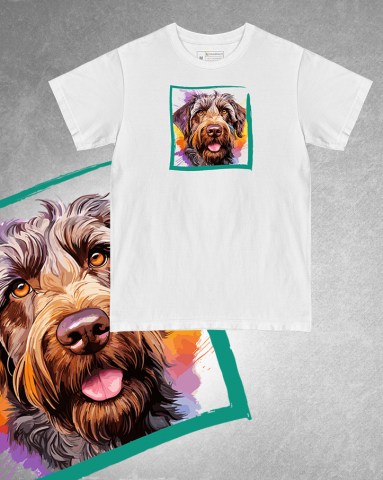 TRICOURI CÂINI "COLOURFUL" - Tricou Wirehaired Pointing Griffon