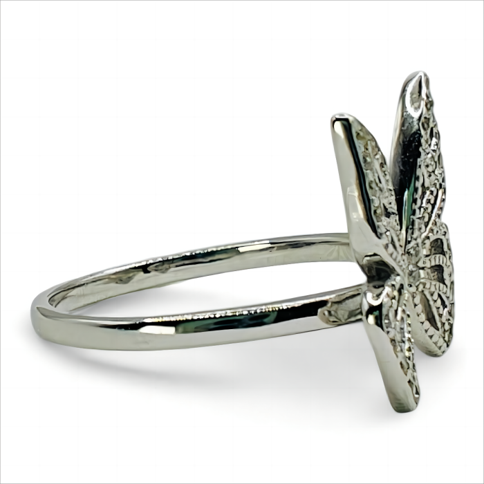 Inel fluture din argint 925 cu zirconiu [3]