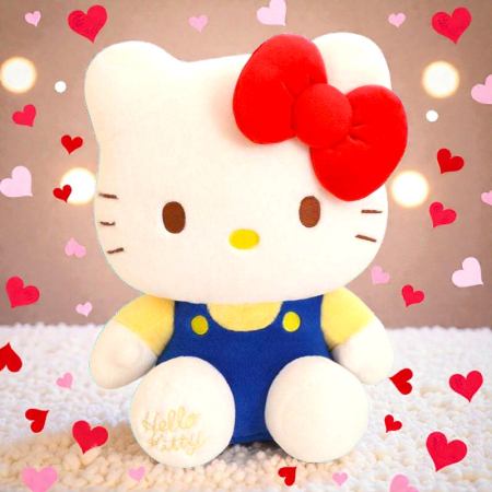 Cadouri pentru cei mici si cei mari - hello-kitty-mario-figurina-decorativa-plus