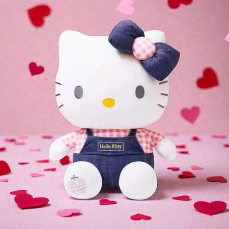 Cadouri pentru cei mici si cei mari - figurina decorativa hello kitty lumberjack plus