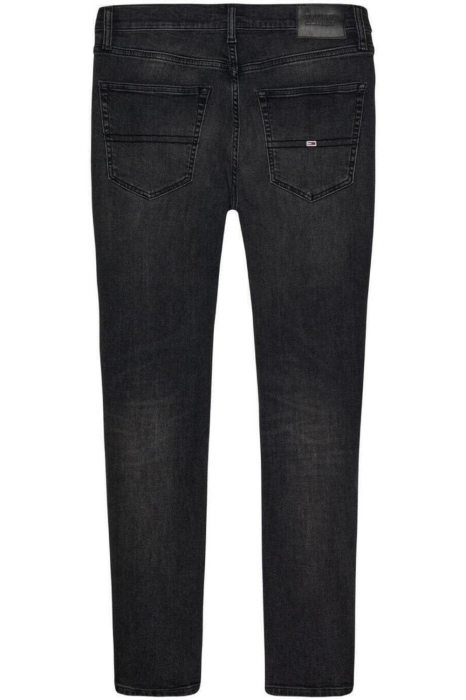 Blugi Barbati, Tommy Hilfiger, Negru, Denim, Slim [6]