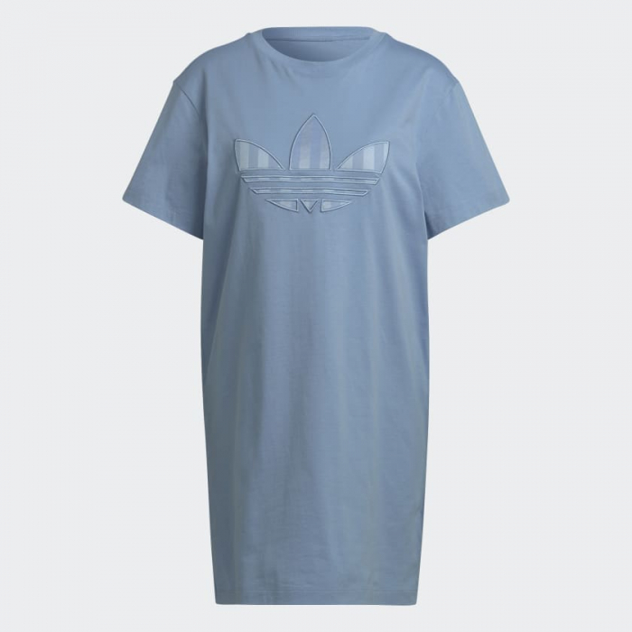 Rochie Sport Dama, Adidas Originals, Albastru, Stil Lejer, Logo [5]