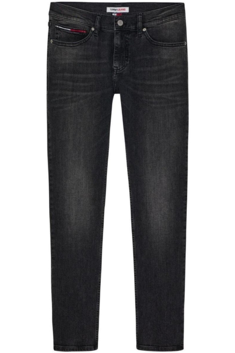 Blugi Barbati, Tommy Hilfiger, Negru, Denim, Slim [1]